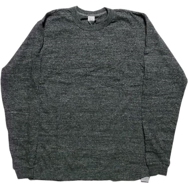 エントリーエスジー プエブロ ENTRY SG 長袖 ポケット付き Tシャツ グラファイト PUEBLO GRAPHITE ES2-138