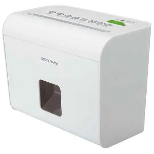 アイリスオーヤマ HS4SC マイクロカットシュレッダー A5サイズ ホワイト 6,160円
