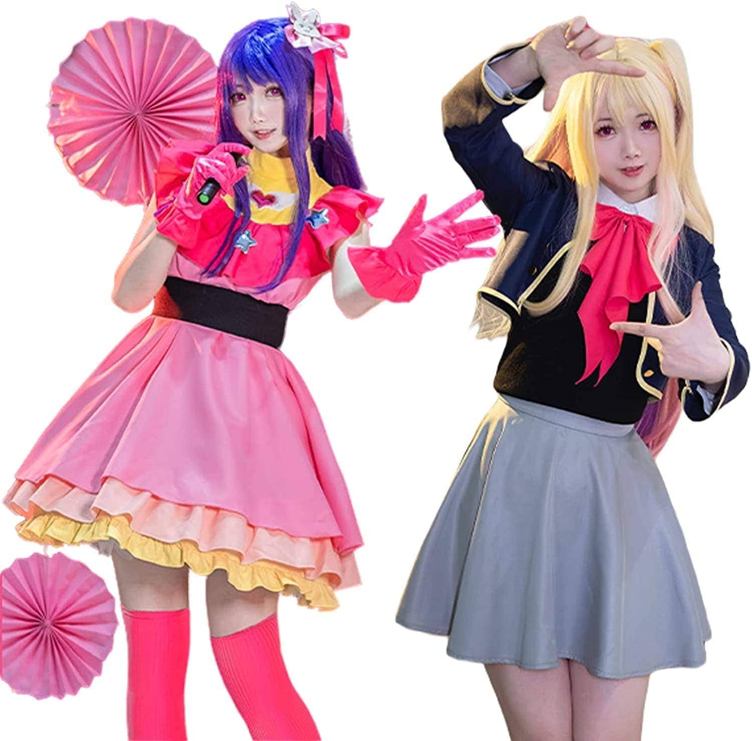 【期間特恵】即纳学園祭コスプレ衣装 忘会 誕 クリスマス ハロウィン 学園祭 文化祭 変装 仮装 変身 コスチューム ルビー アイ 星野 コスプレ衣装 推し子