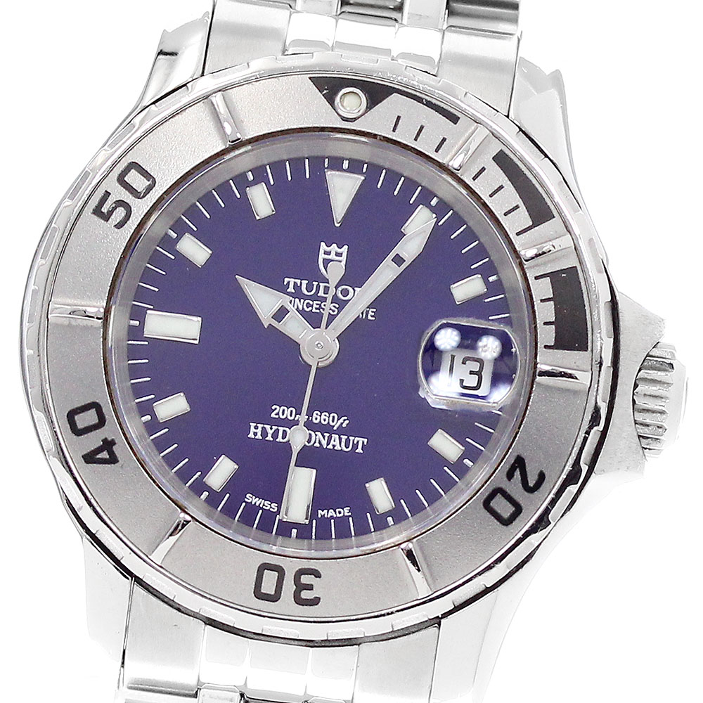チュードル TUDOR 99090 プリンセス デイト ハイドロノート 自動巻き レディース 良品 _943009【中古】