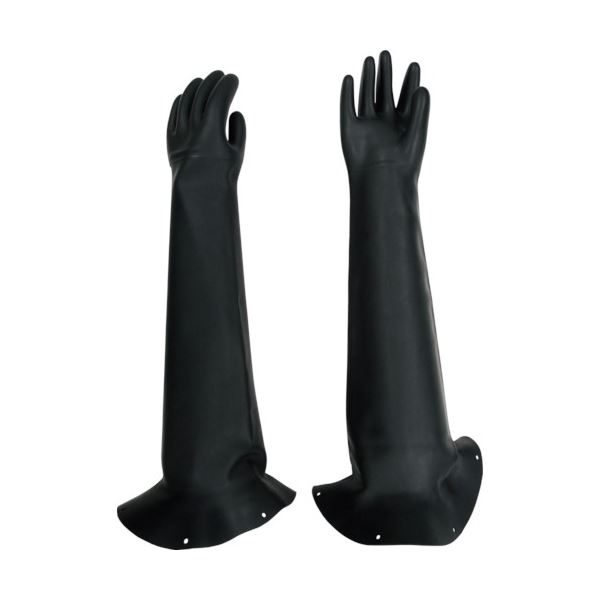 東和コーポレーション ブラスト用手袋 左手（フランジ付） 825 1本