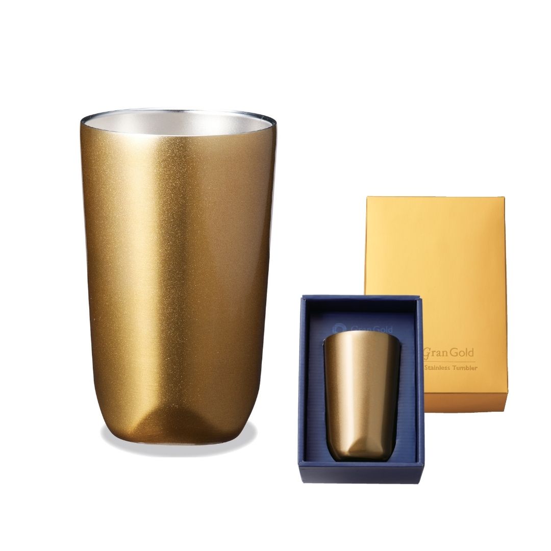 【10個】グランゴールド 真空断熱タンブラー タンブラーギフト 真空断熱 ステンレス ゴールド 保冷 保温 おしゃれ 高級感 ギフトボックス付きプレゼント 記念品 父の日 敬老 お祝い イベント