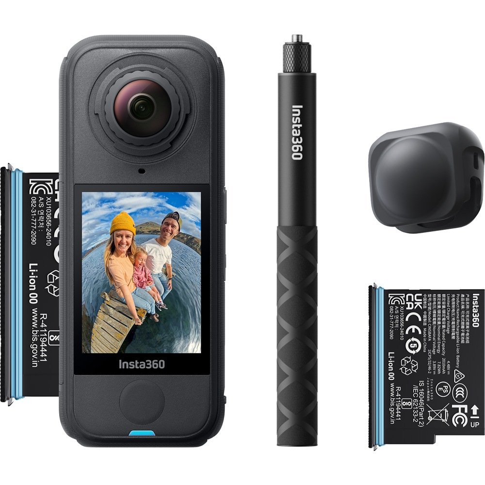Insta360 CINSAAFA-SE03 アクションカメラ「Insta360 X4 Air」 スターターキット（グラファイトブラック） CINSAAFASE03