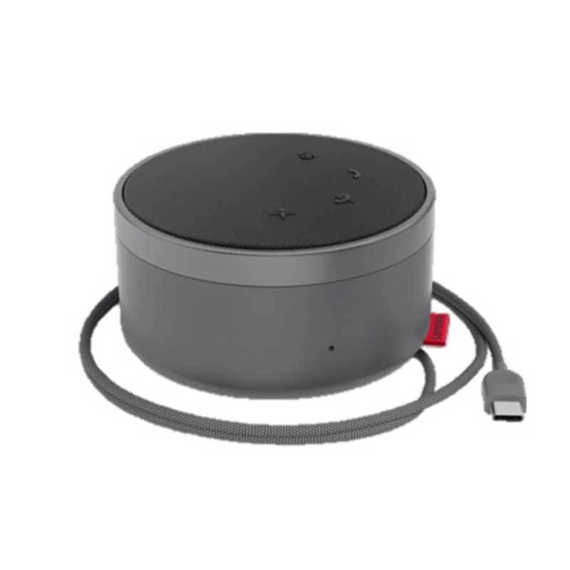 レノボジャパン　Lenovo　Lenovo Go USB Type-C スピーカーフォン グレー グレー [USB電源]　GXD1C82051