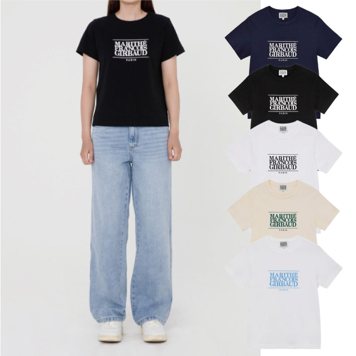 W CLASSIC LOGO TEE 無地 半袖 Tシャツ (7 COLORS) 5,593円