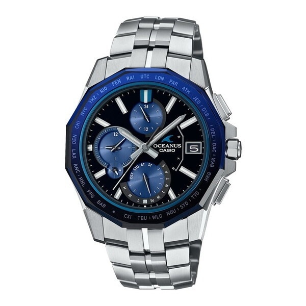 OCW-S6000-1AJF OCEANUS Manta ソーラー充電腕時計 (メンズウォッチ)