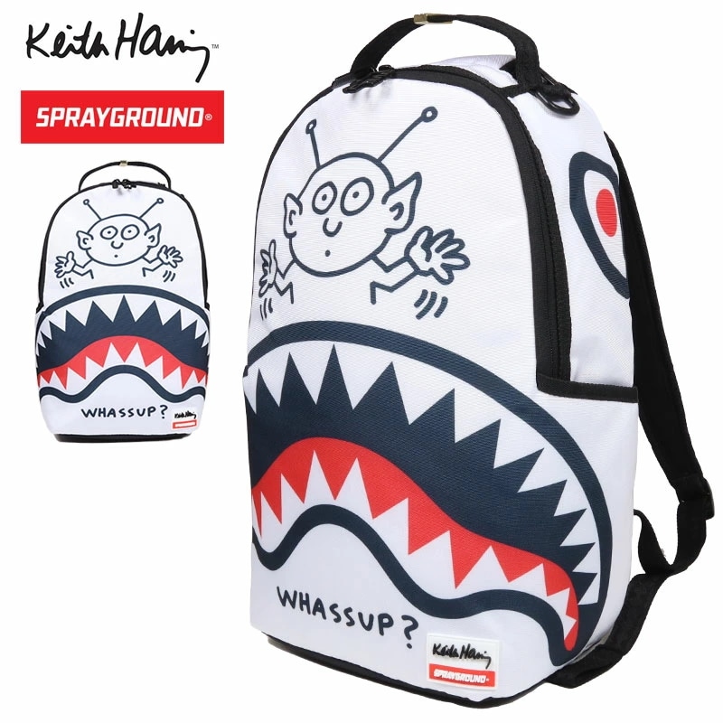 スプレーグラウンド リュックサック SPRAY GROUND キース・ヘリング バックパック 大容量 メンズ レディース ブランド 大きいサイズ おしゃれ 28L