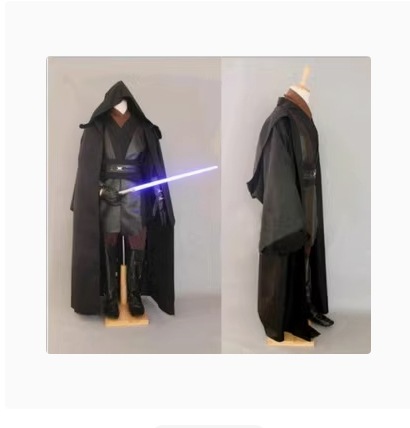 コスプレ衣装 スター・ウォーズ アナキン・スカイウォーカー　（衣装ロープ手袋　ブーツカバー）フルセット　 オーダーサイズ可能　クリスマスハロウィン　イベント仮装 　コスチューム