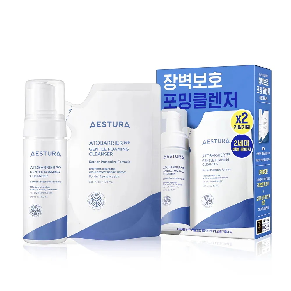 [26SS/New]アトバリア365 フォーミングクレンザー 150ml(+150ml詰め替え贈呈)