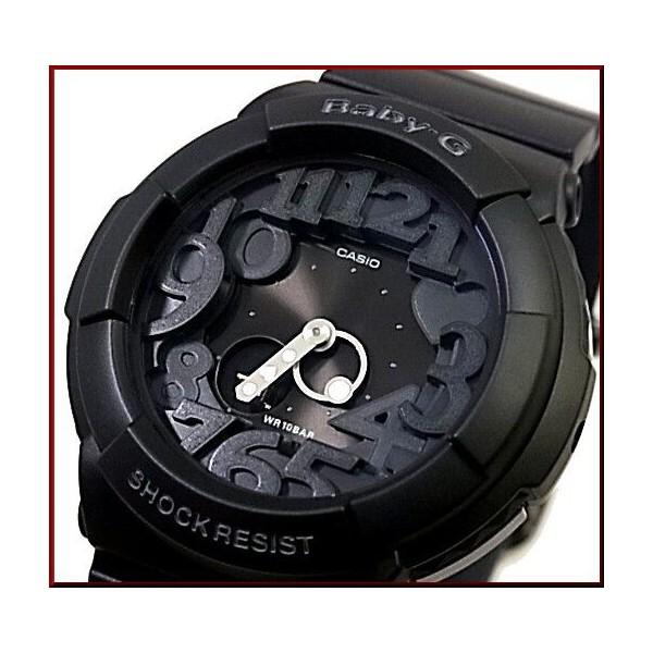 CASIO Baby-G ベビーG ネオンダイアルシリーズ レディース 腕時計 ブラック BGA-131-1BJF (国内正規品)