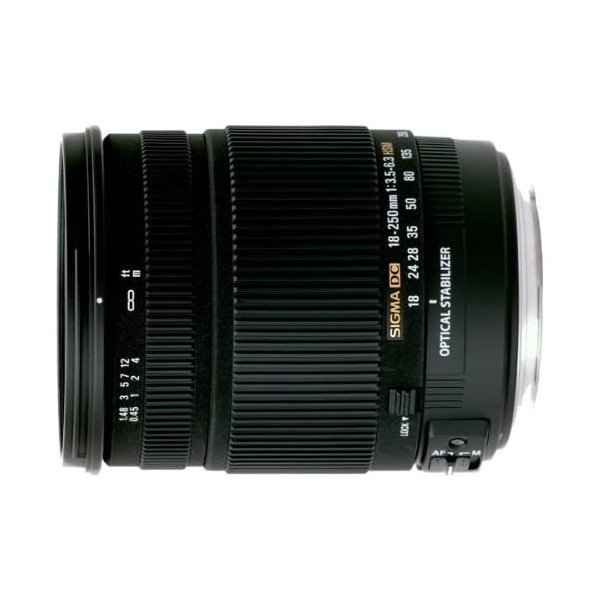 【中古】シグマ SIGMA 18-250mm F3.5-6.3 DC OS HSM EO キヤノン用