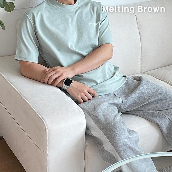 メンズサマーデイリーオーバーフィットTシャツ 5color