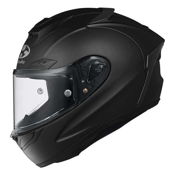 オージーケーカブト F-17 エフイチナナ フラットブラック Mサイズ 57-58cm F-17FBKM