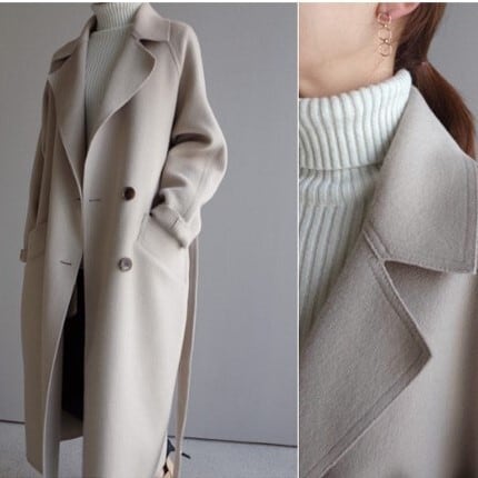 アウター チェスター コート ロング コート マキシ丈 ボタン 長袖 ベルト付き 温かい 防寒 防風 大きいサイズ ルーズ きれいめ 大人 おしゃれ 上品 冬 ウィンター 秋 オータム 冠婚葬祭 lo