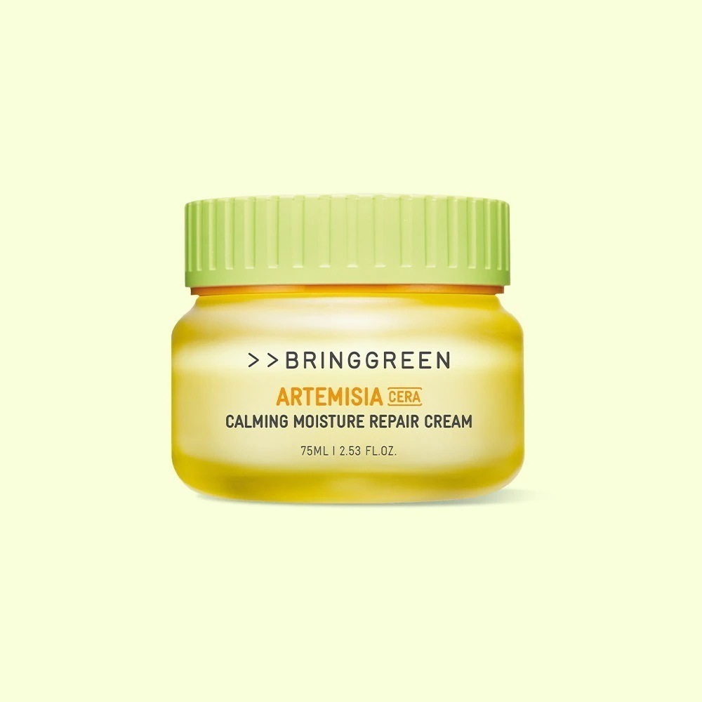 ブリングリーンヨモギカミングモイスチャーリペアクリーム75ml