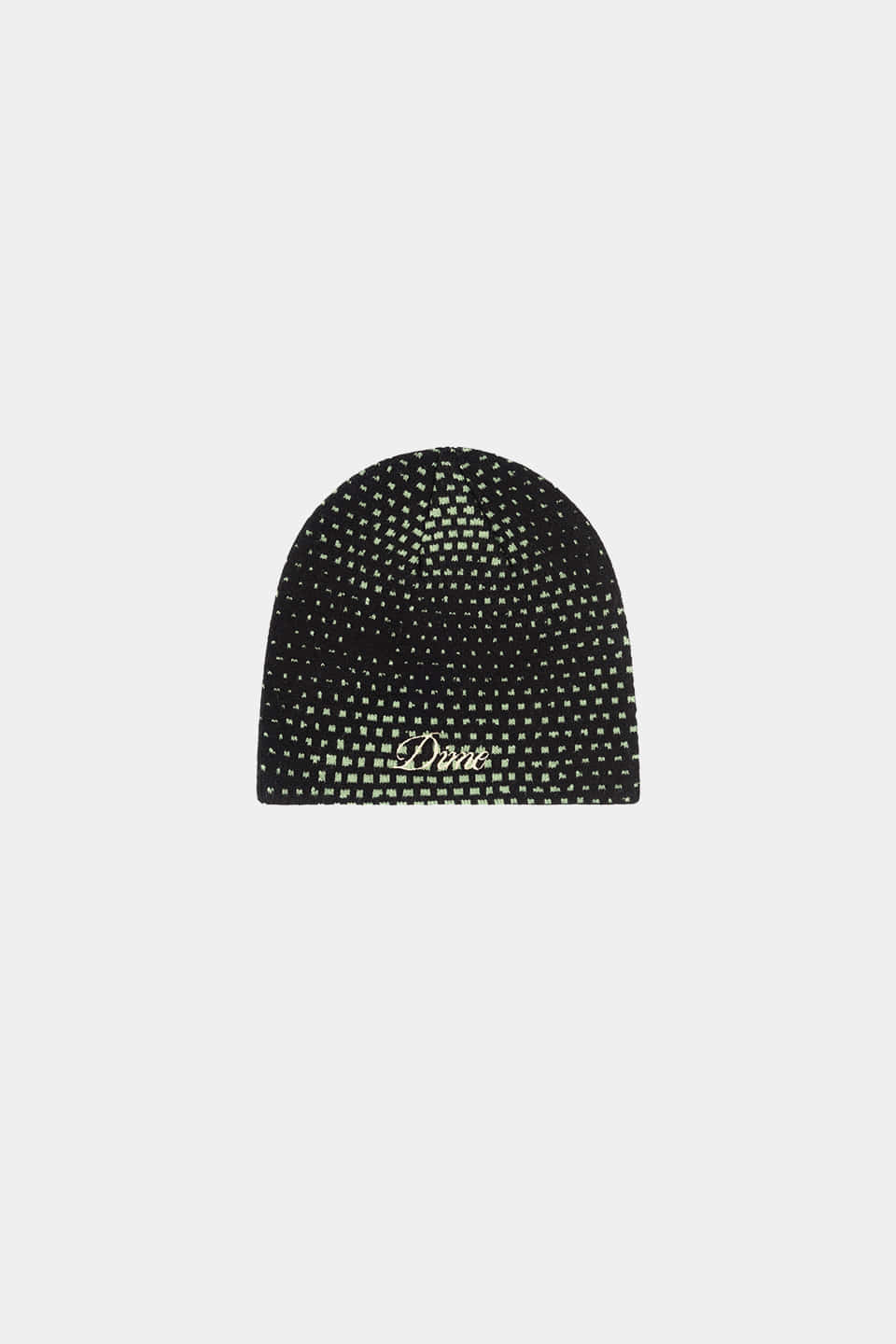 【DIME】 PIXEL SKULLY BEANIE : BLACK