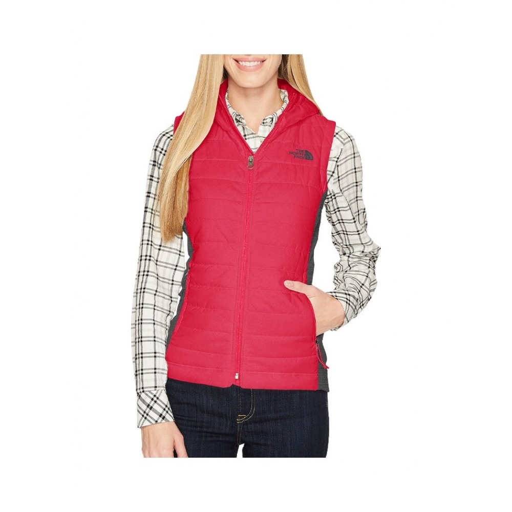 North Face レディースパッド入りフード付きベスト
