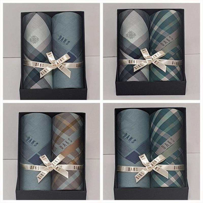 先染めハンカチ4種択1 DAKS2209