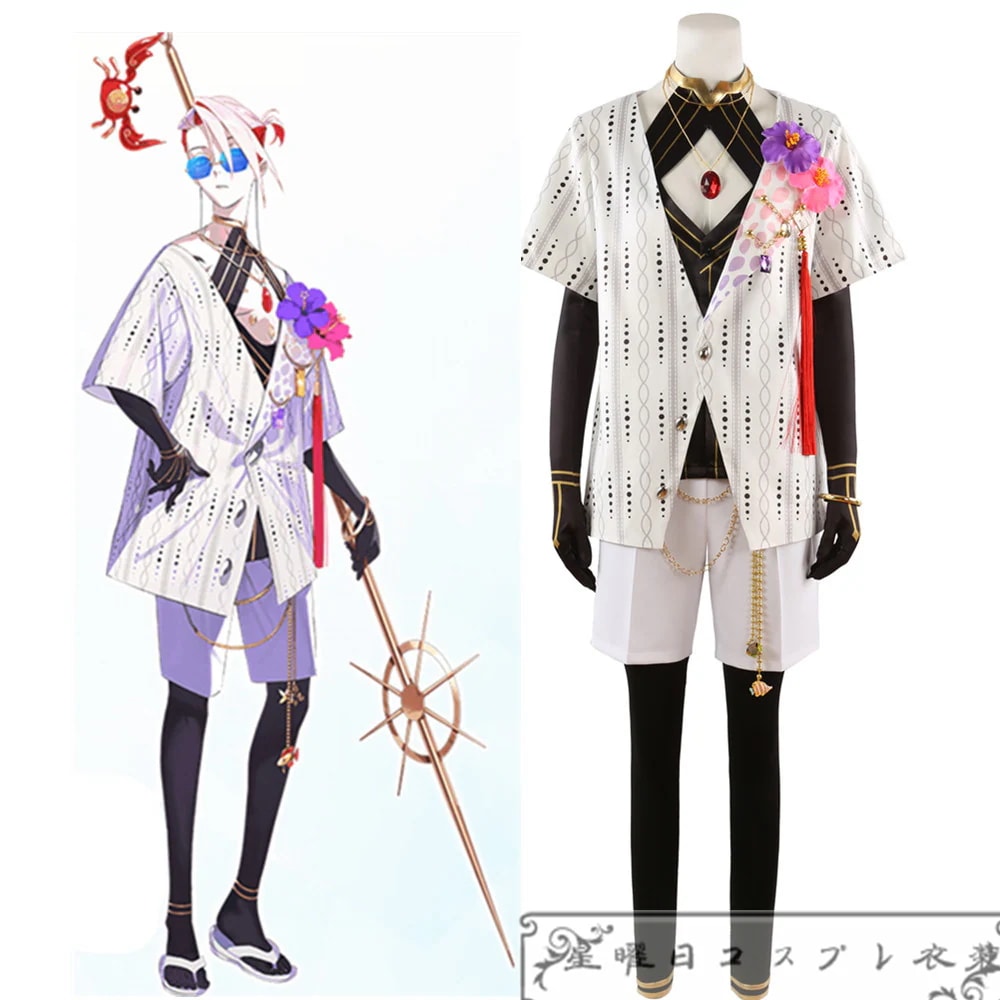 FateGrand Order FGO カルナの霊衣　カルナ・夏コーデ　カルナ コスプレ衣装 コスチューム