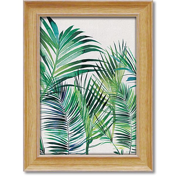 ユーパワー サマー/ソーントン Gel加工 アートフレーム 「パーム リーフ」