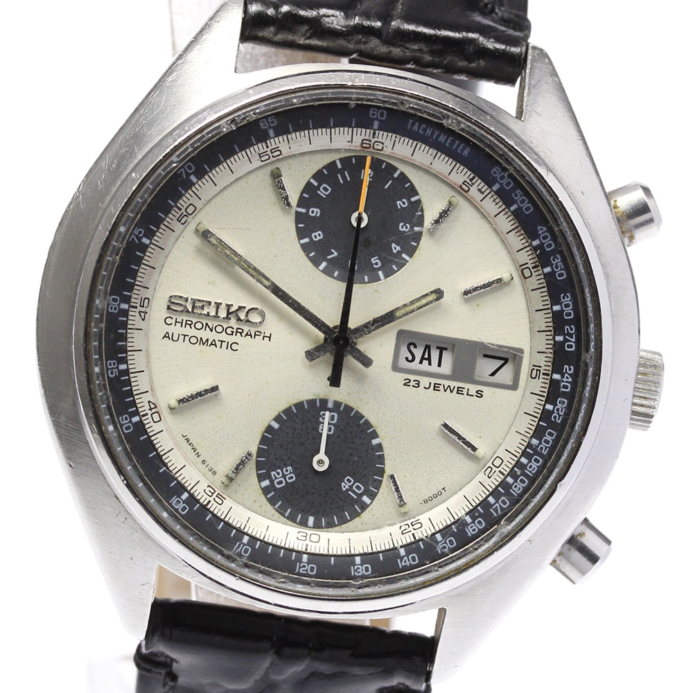 【SEIKO】セイコー クロノグラフ 6138-8000 デイデイト Cal.6138B 自動巻き メンズ【中古】 130,200円