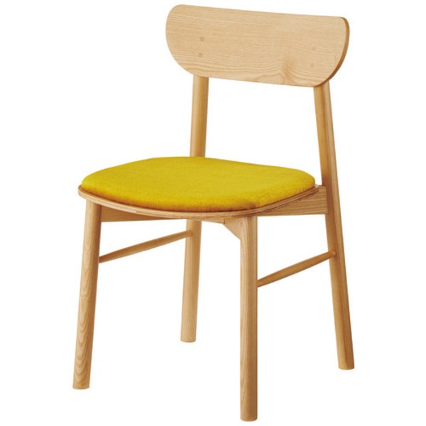会議イス ASO-WC2F-NA マスタード 木製