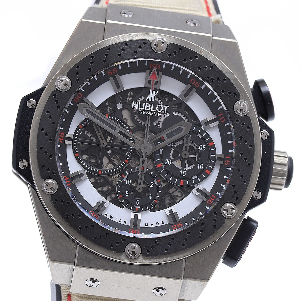 ウブロ HUBLOT 710.ZM.1123.NR.FJP11 キングパワーF1TM Suzuka 鈴鹿 世界限定250本 自動巻き メンズ 箱・保証書付き_909853【中古】