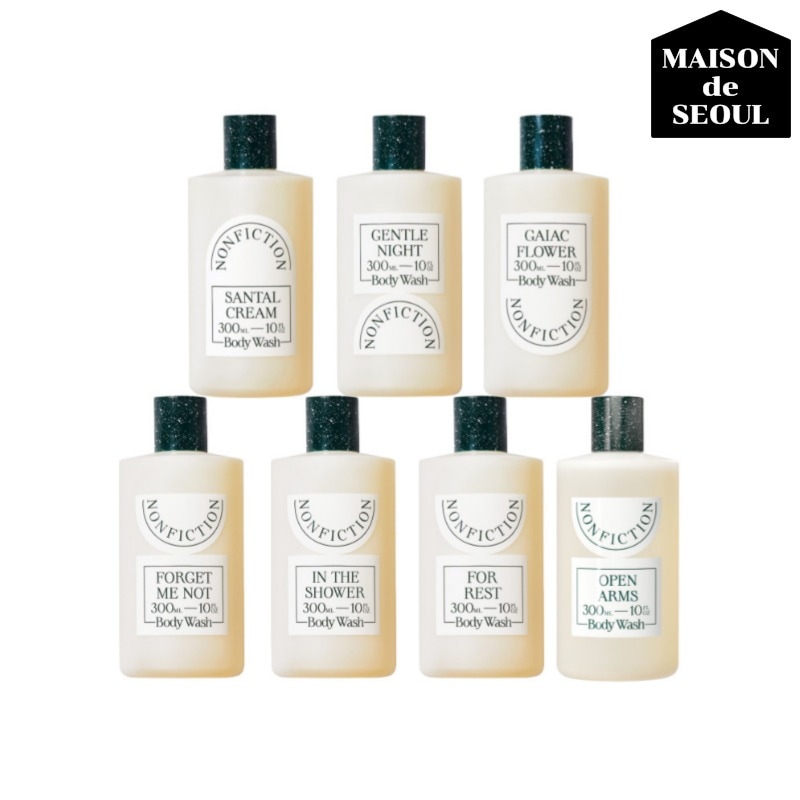 ボディソープ 300ml (サンタルクリーム/ジェントルナイト/ガイアックフラワー/フォーゲットミーナット/インザシャワー/フォーレスト/オープンアームズ)