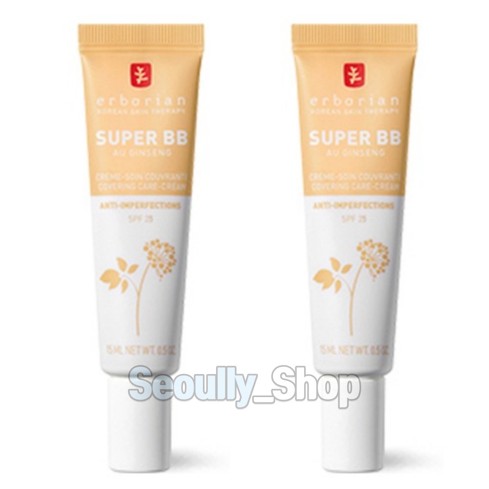 スーパーBBクリーム SPF25, ヌード 15ml 2ea
