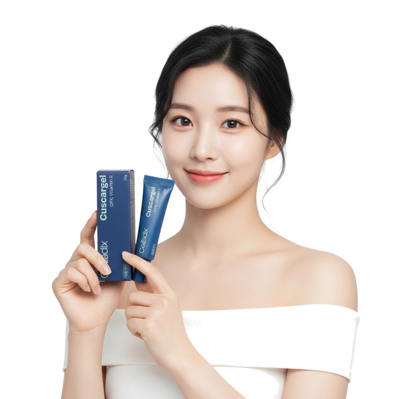 キュースカゲル傷跡管理軟膏ステロイド無添加画像傷跡肥厚性瘢痕/ 10g/ 1個