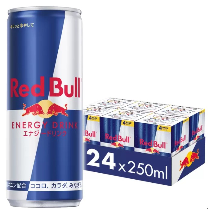 レッドブル エナジードリンク 250ml x 24本 飲料 炭酸 まとめ買い 缶 コストコ