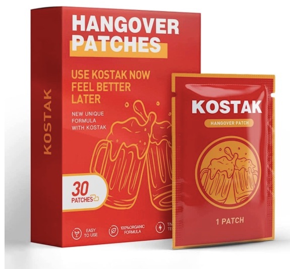 【KOSTAK 二日酔いパッチ】30 パック　個別包装