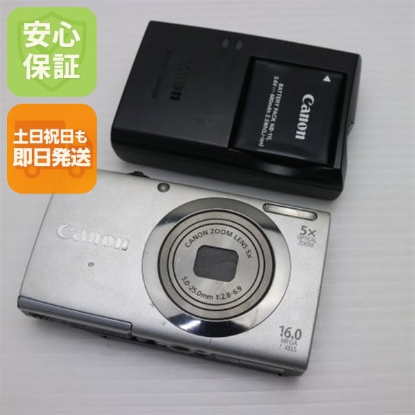 良品PowerShot A2300 シルバー デジカメ Canon 135