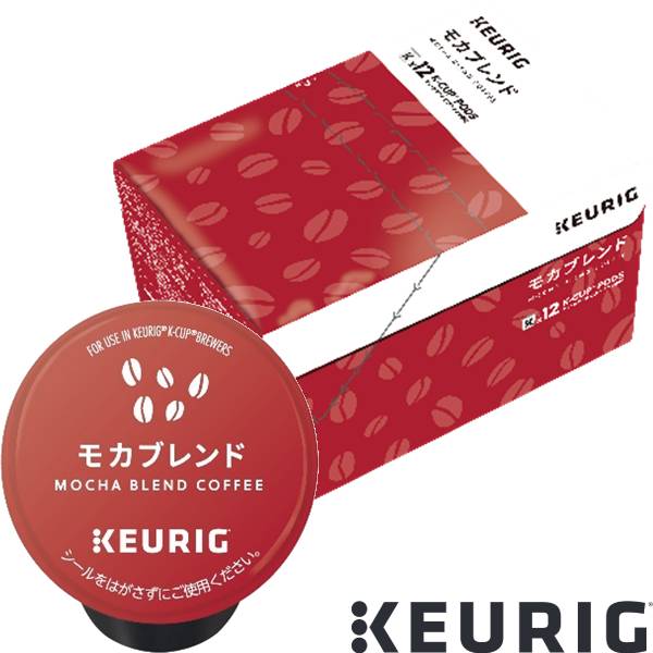 KEURIG K-Cup キューリグ ケーカップ カプセルコーヒー カップス モカブレンド 4箱(8
