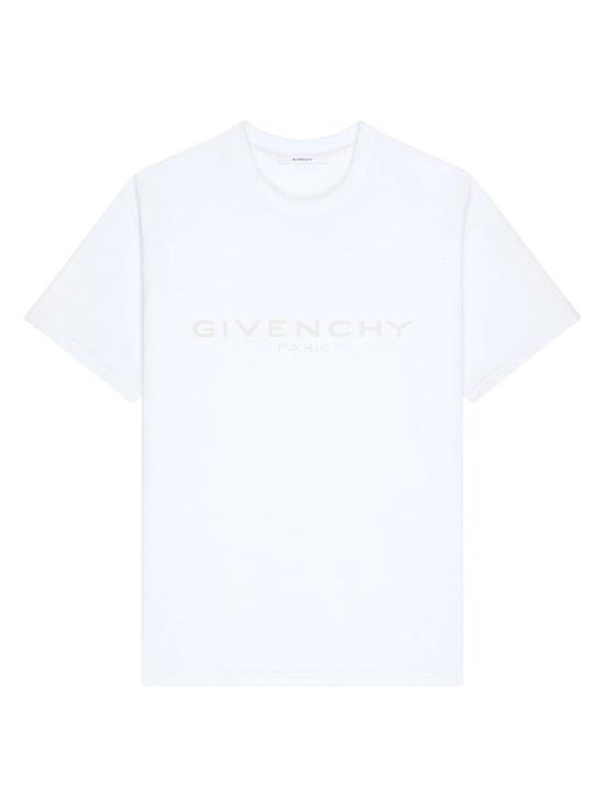 GIVENCHY Men T-Shirts BM71NK3YSF 100 White