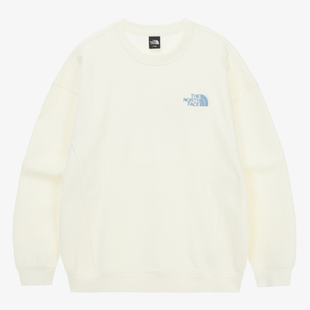 ザ・ノース・フェイス NM5MR04B メンズボスクスウェットシャツクリーム