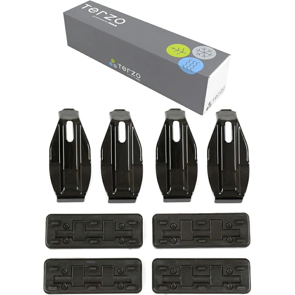 PIAA Terzo ルーフキャリア ベースキャリア ホルダー 4個入 ブラック【スズキ エスクード 5ドア TD54W TD94W】 EH338