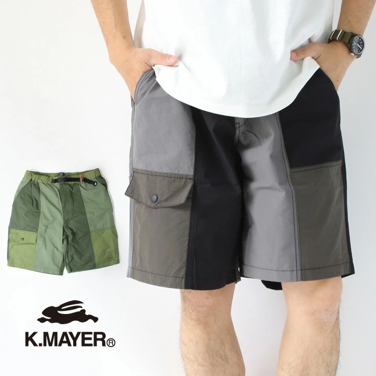 クリフメイヤー パンツ メンズ 膝上 ハーフパンツ KRIFF MAYER マルチトーン ビーチショーツ 2255111 ファッション クライミングパンツ キャンプ 服装 ファッション 春 夏 春夏