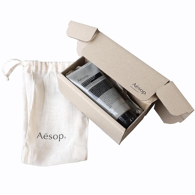 [ギフトボックス付き] Aesop イソップ ギフトセット ボディスクラブ 180ml ギフト プレゼント 巾着付き (180ml, レデンプション)