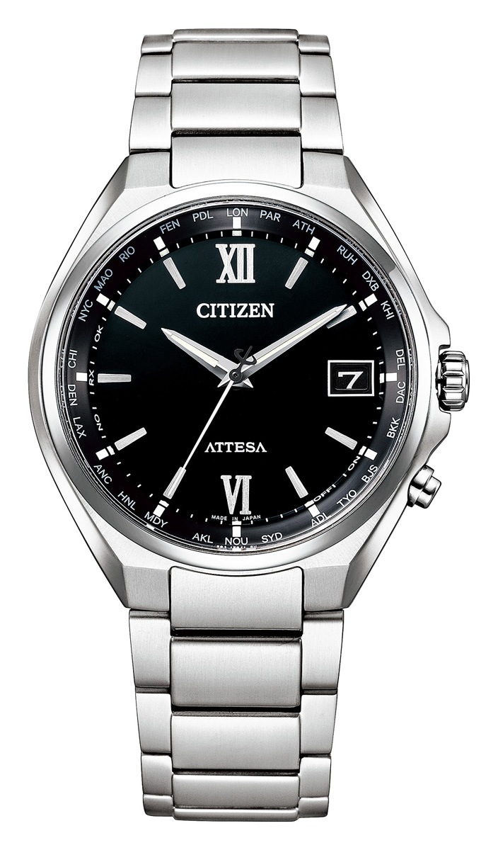 シチズン 【国内正規品】アテッサ　ダイレクトフライト エコ・ドライブ電波　メンズタイプ CB1120-50G