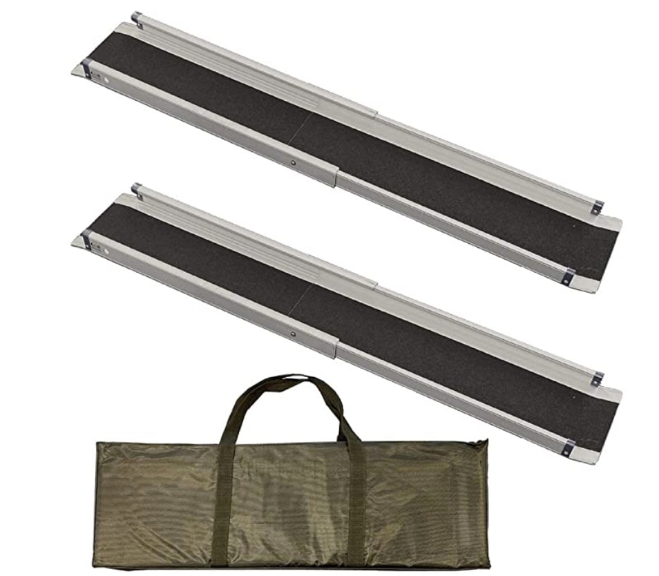 簡易設置スロープ【2段階伸縮】 (90cmから152cm) 14,454円