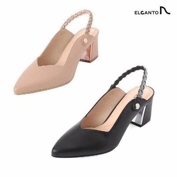女性クッションスリングバック 6CM(LCWO03U326)