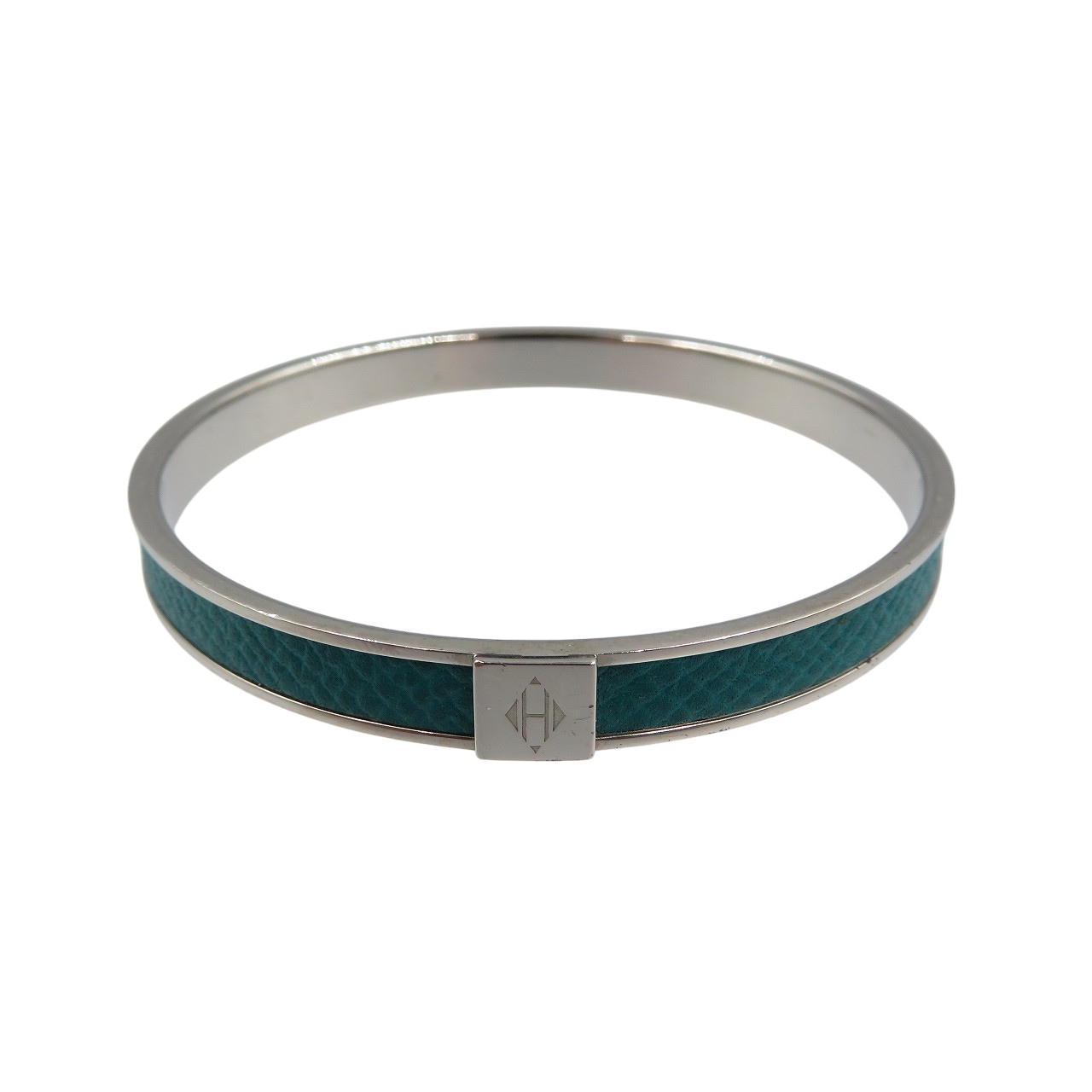 美品 カワイイ バングル メタル/リザード/メタル シルバー 0527【中古】 レディース