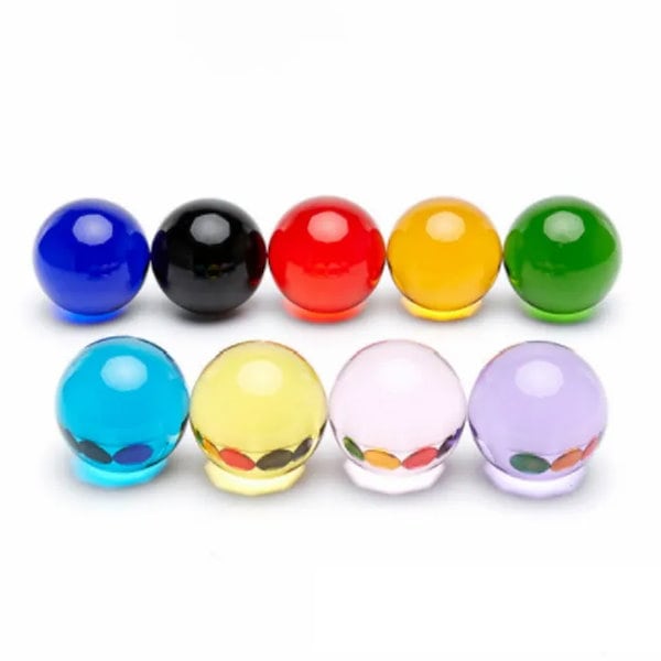 Qoo10] クリスタルガラスボールディスプレイ（40