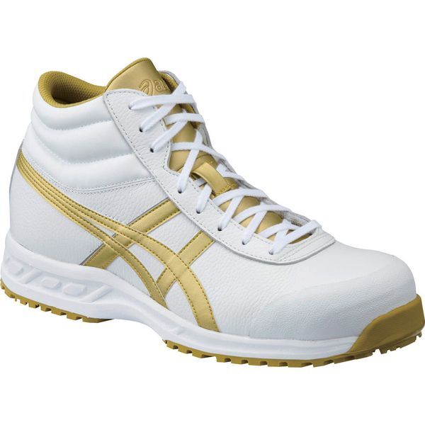 ウィンジョブ 71S ホワイト×ゴールド 27.5cmFFR71S.019427.5 WINJOB 71S ホワイト×ゴールド 27.5cm 安全靴 メーカー直送