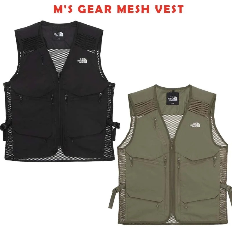 韓国正規品保証 関税負担なし NV5VR03A MS GEAR MESH VESTデイリー 基本 着装 男子 女子 人気 韓国 ファッション 男女共用 アウトドア