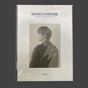 BTS MONOCHROME POSTCARD BOOK 【SUGA】 ユンギ 10枚入り