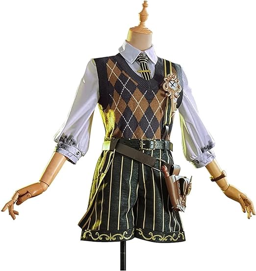 コスプレ衣装 第五人格 機械技師 目盛り調整 帽子付き コスプレ衣装 舞台服 演出服 漫遊展