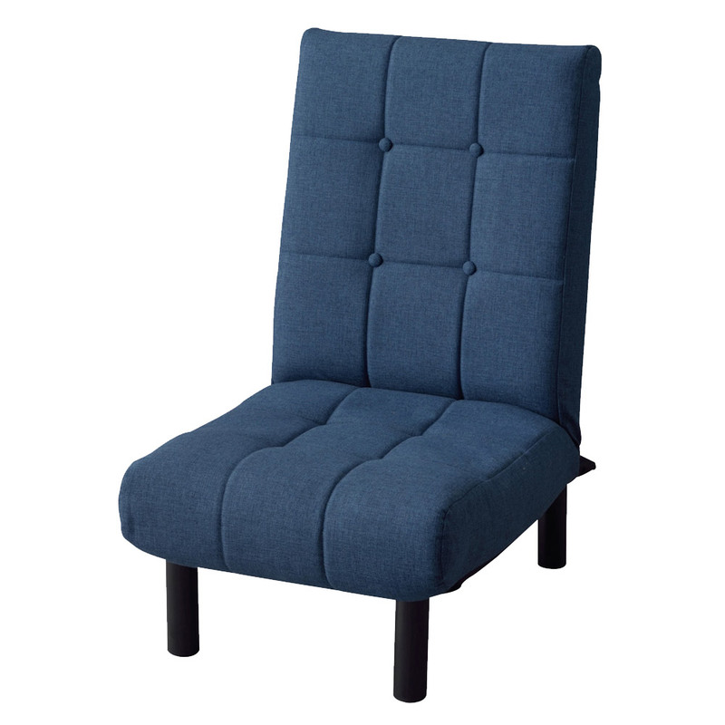 デイル フロアソファ RP-12NV 【 アームソファ パーソナルチェアー 一人掛け カウチソファ おしゃれ インテリア雑貨 1人掛けソファー リビング家具 布地 】