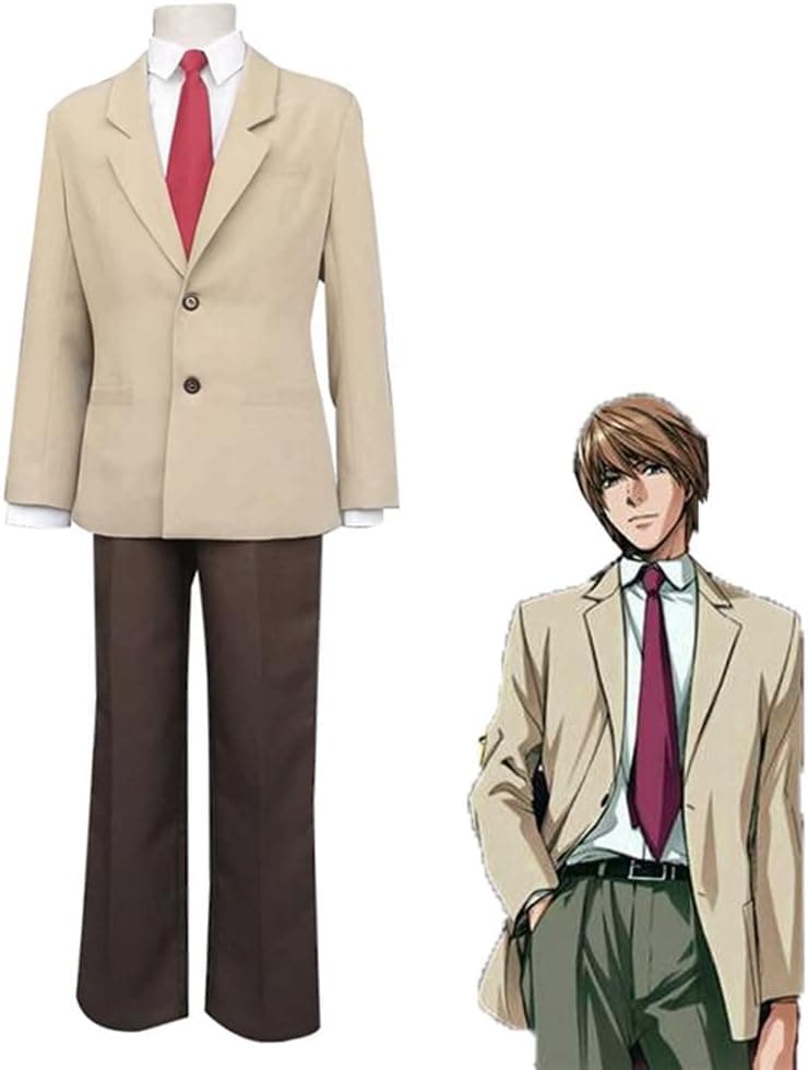 デスノート 夜神月 やがみ ライト コスプレ衣装 制服 日常服 舞台装 演出服 大人 イベント ハロウィン 撮影